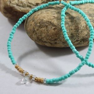Handmade bead hoops